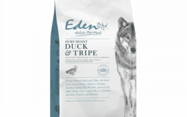 eden duck and tripe semi moist for dogs 6kg medium kibble