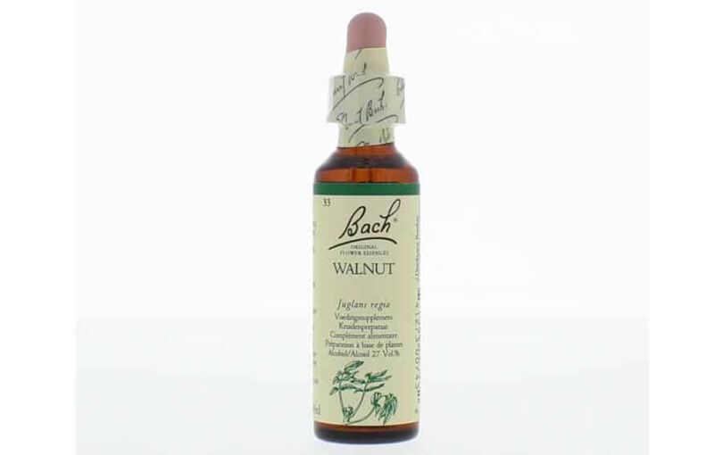 walnut fleur de bach noyer pour animaux 20 ml canisana